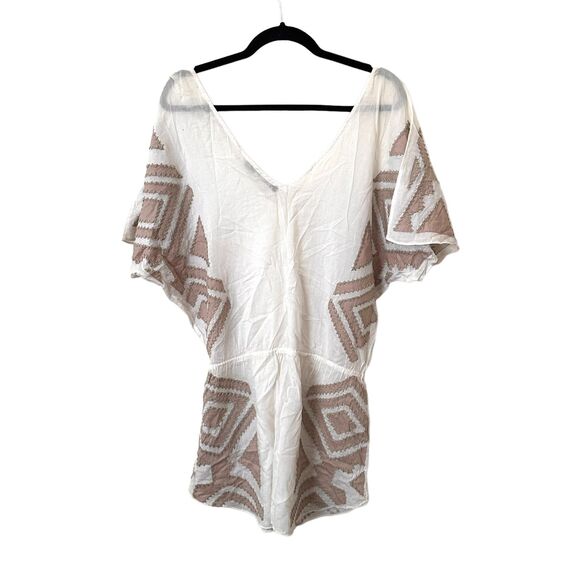 VIX PAULA HERMANNY Cinched‎ Waist Tunic Sz Small - Picture 2 of 5